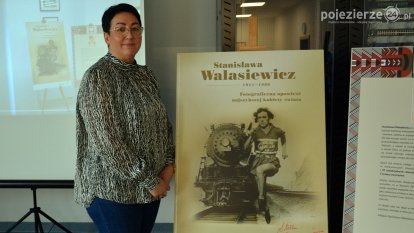 Unikatowa wystawa o Stanisławie Walasiewicz w bibliotece w Zdziechowie!