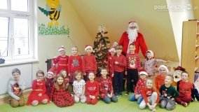 Św. Mikołaj odwiedził przedszkola i żłobek w gminie Gniezno - zdjęcie 16