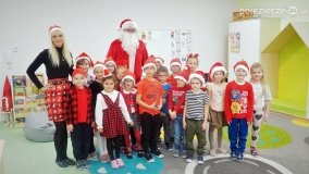Św. Mikołaj odwiedził przedszkola i żłobek w gminie Gniezno - zdjęcie 20