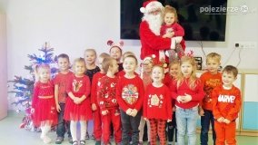 Św. Mikołaj odwiedził przedszkola i żłobek w gminie Gniezno - zdjęcie 24