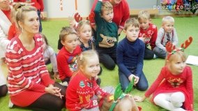Św. Mikołaj odwiedził przedszkola i żłobek w gminie Gniezno - zdjęcie 26
