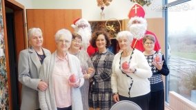 Św. Mikołaj odwiedził przedszkola i żłobek w gminie Gniezno - zdjęcie 32