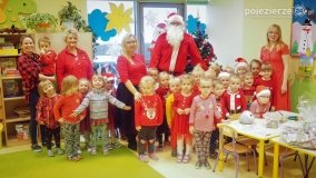Św. Mikołaj odwiedził przedszkola i żłobek w gminie Gniezno - zdjęcie 8