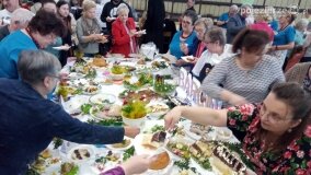 W Barcinie stoły uginały się od wielkanocnych pyszności - zdjęcie 35