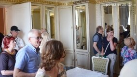 Przylecieli z Florydy by zobaczyć pałac w Czerniejewie! - zdjęcie 22