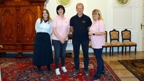 Przylecieli z Florydy by zobaczyć pałac w Czerniejewie! - zdjęcie 16