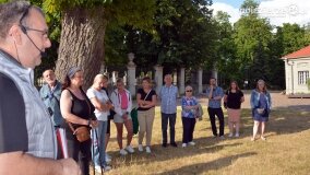 Przylecieli z Florydy by zobaczyć pałac w Czerniejewie! - zdjęcie 2