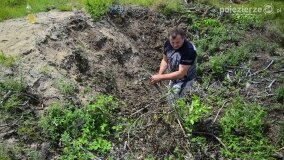 Fundacja Historyczna „Przywracamy Pamięć” postawiła krzyż przy „dołach śmierci”! - zdjęcie 45