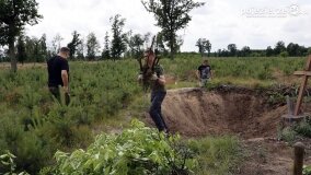 Fundacja Historyczna „Przywracamy Pamięć” postawiła krzyż przy „dołach śmierci”! - zdjęcie 38