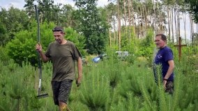 Fundacja Historyczna „Przywracamy Pamięć” postawiła krzyż przy „dołach śmierci”! - zdjęcie 27