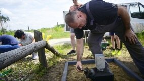 Fundacja Historyczna „Przywracamy Pamięć” postawiła krzyż przy „dołach śmierci”! - zdjęcie 14