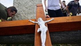 Fundacja Historyczna „Przywracamy Pamięć” postawiła krzyż przy „dołach śmierci”! - zdjęcie 10