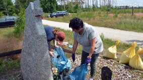 Fundacja Historyczna „Przywracamy Pamięć” postawiła krzyż przy „dołach śmierci”! - zdjęcie 3