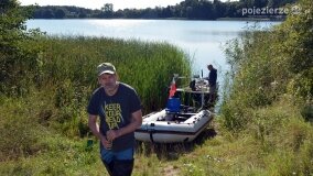 Lokomobila spoczywa na dnie jeziora Kłeckiego... - zdjęcie 40