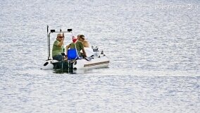 Lokomobila spoczywa na dnie jeziora Kłeckiego... - zdjęcie 39