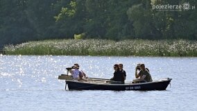 Lokomobila spoczywa na dnie jeziora Kłeckiego... - zdjęcie 33