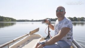 Lokomobila spoczywa na dnie jeziora Kłeckiego... - zdjęcie 21