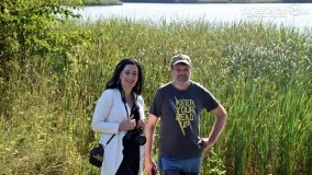 Lokomobila spoczywa na dnie jeziora Kłeckiego... - zdjęcie 15