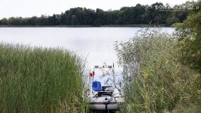 Lokomobila spoczywa na dnie jeziora Kłeckiego... - zdjęcie 3