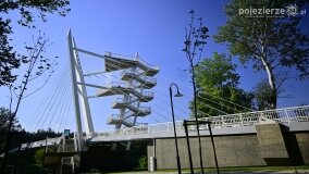 Kładka pieszo-rowerowa w Owińskach w jesiennym słońcu! - zdjęcie 14