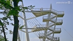 Kładka pieszo-rowerowa w Owińskach w jesiennym słońcu! - zdjęcie 13