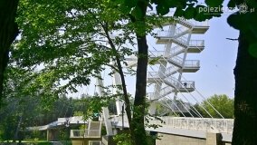 Kładka pieszo-rowerowa w Owińskach w jesiennym słońcu! - zdjęcie 11