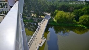 Kładka pieszo-rowerowa w Owińskach w jesiennym słońcu! - zdjęcie 7