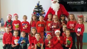 Św. Mikołaj zawitał do przedszkoli i żłobka w gminie Gniezno - zdjęcie 34