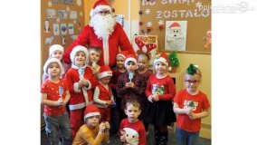 Św. Mikołaj zawitał do przedszkoli i żłobka w gminie Gniezno - zdjęcie 26