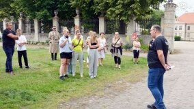 Z Karolem Soberskim poznawali dzieje pałacu Czerniejewo - zdjęcie 46