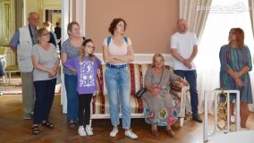 Z Karolem Soberskim poznawali dzieje pałacu Czerniejewo - zdjęcie 17