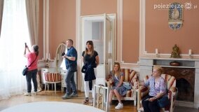 Z Karolem Soberskim poznawali dzieje pałacu Czerniejewo - zdjęcie 16