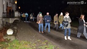 Nocne zwiedzanie pałacu w Modliszewie - zdjęcie 7