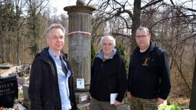 Na ratunek zabytkowej kolumnie powstańca listopadowego na cmentarzu w Sławnie! - zdjęcie 20