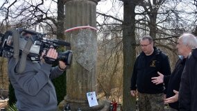 Na ratunek zabytkowej kolumnie powstańca listopadowego na cmentarzu w Sławnie! - zdjęcie 16