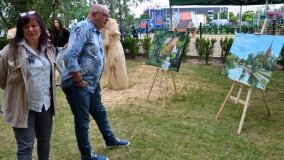 Plener artystyczny w Parku Wolności w Barcinie - zdjęcie 22