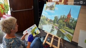 Plener artystyczny w Parku Wolności w Barcinie - zdjęcie 13