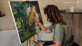 Plener artystyczny w Parku Wolności w Barcinie - zdjęcie 12