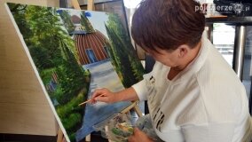 Plener artystyczny w Parku Wolności w Barcinie - zdjęcie 11