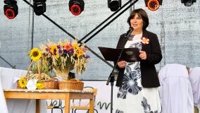 Nieco deszczowe, lecz bardzo udane Dożynki Gminy Gniezno - zdjęcie 30