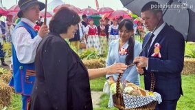 Nieco deszczowe, lecz bardzo udane Dożynki Gminy Gniezno - zdjęcie 12