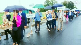 Nieco deszczowe, lecz bardzo udane Dożynki Gminy Gniezno - zdjęcie 7