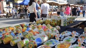 Sztuka ludowa po raz 49 rozgościła się pod żnińską Basztą - zdjęcie 21