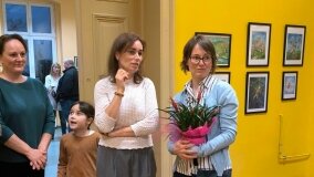 „Skok w dobrą książkę” – wernisaż prac Anny Wojtczak