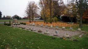 Kamienny powstańczy skwer w Pacholewie