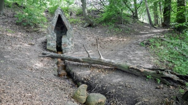Źródełko św. Huberta, które nigdy nie zamarza