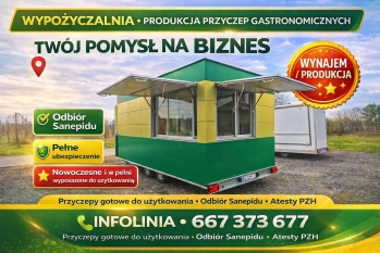Wypożyczalnia - produkcja przyczep gastronomicznych - zdjęcie 1
