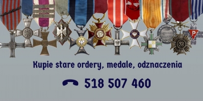 Kupię stare kolekcje medali, odznak, odznaczeń - zdjęcie 1