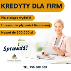 Kredyt dla Firm bez formalności wypłata w 24h. Na dowolny Cel - zdjęcie 1