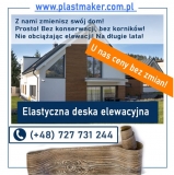 Elastyczna deska elewacyjna PlasterTynk - zestaw próbek GRATIS  imitacja deski elewacyjnej